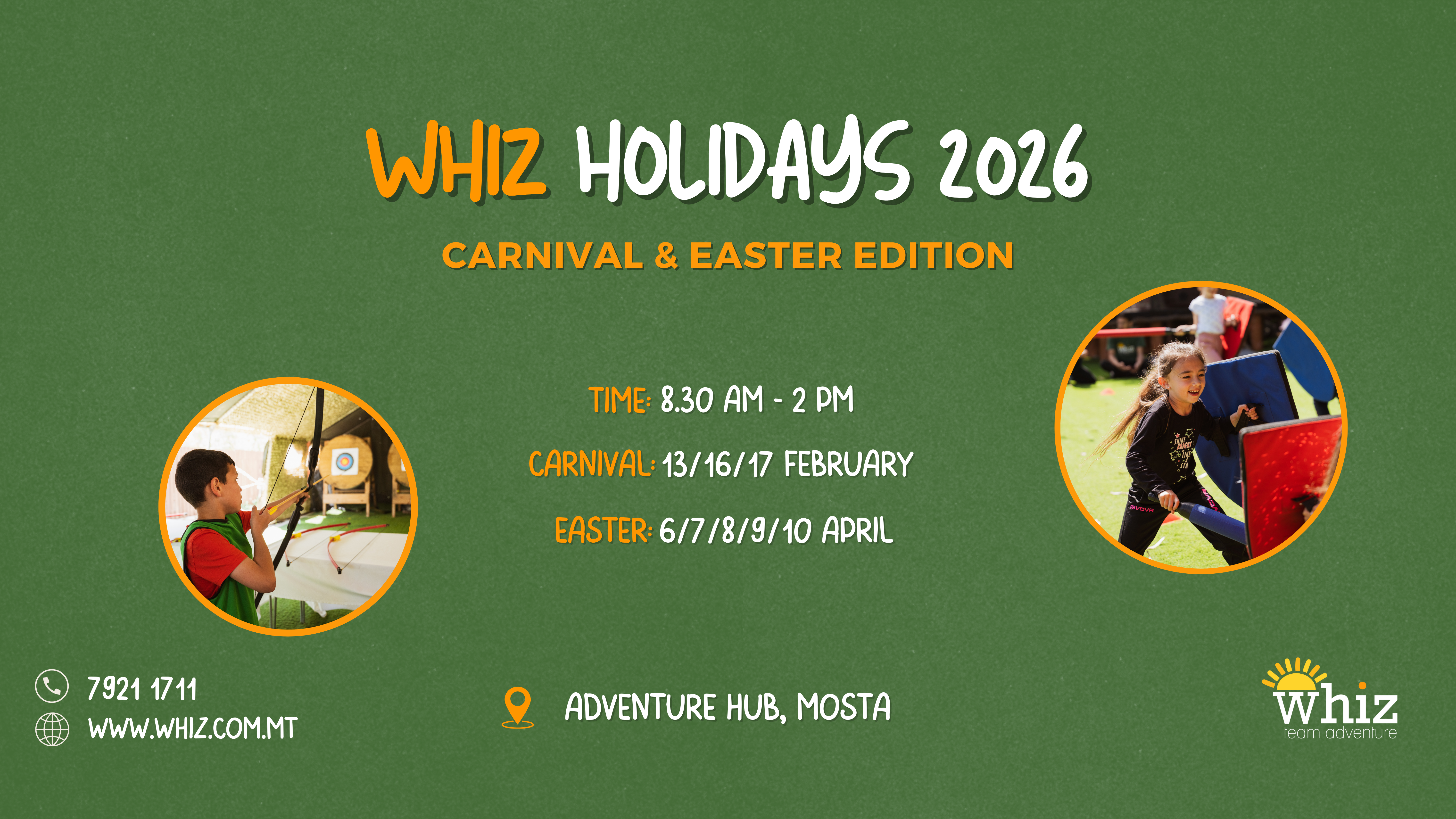 Holiday outdoor adventures