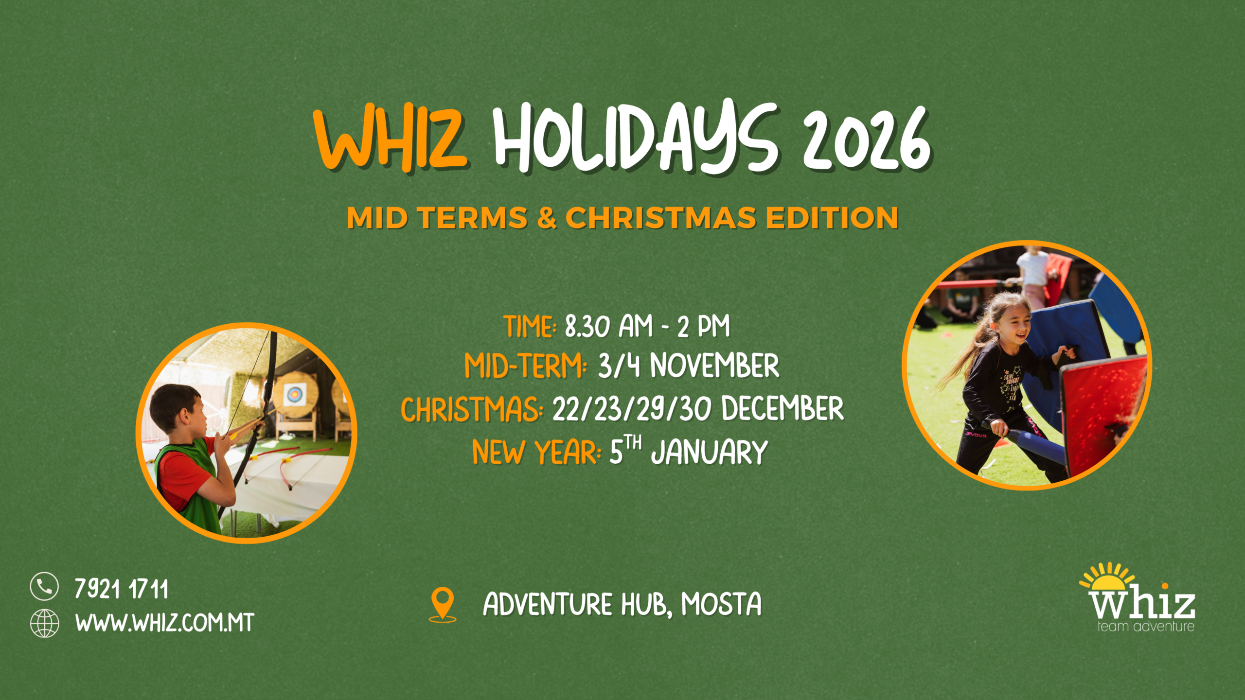 Whiz Holidays 2026